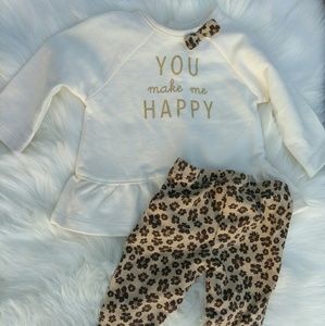 Child of mine girls 2 piece set 3-6M